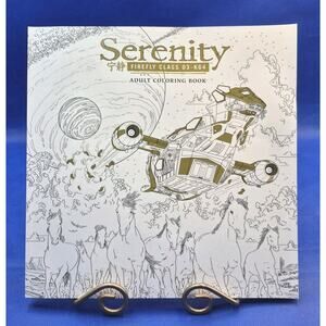 Serenity Firefly Class 03-K64 Adult Coloring Book UNUSED